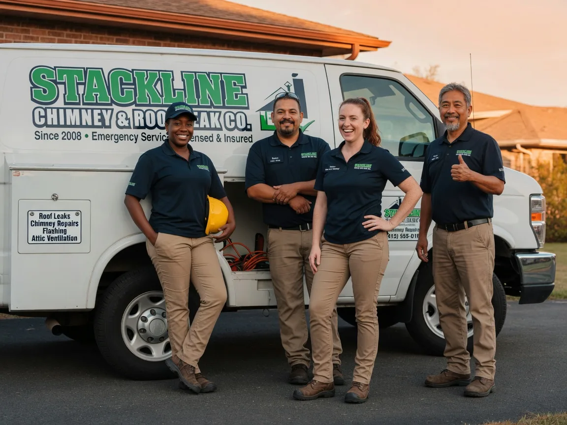Chimney flashing repair company in Pekin, IL